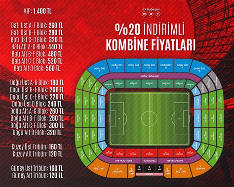 Antalya spor bilet fiyatları